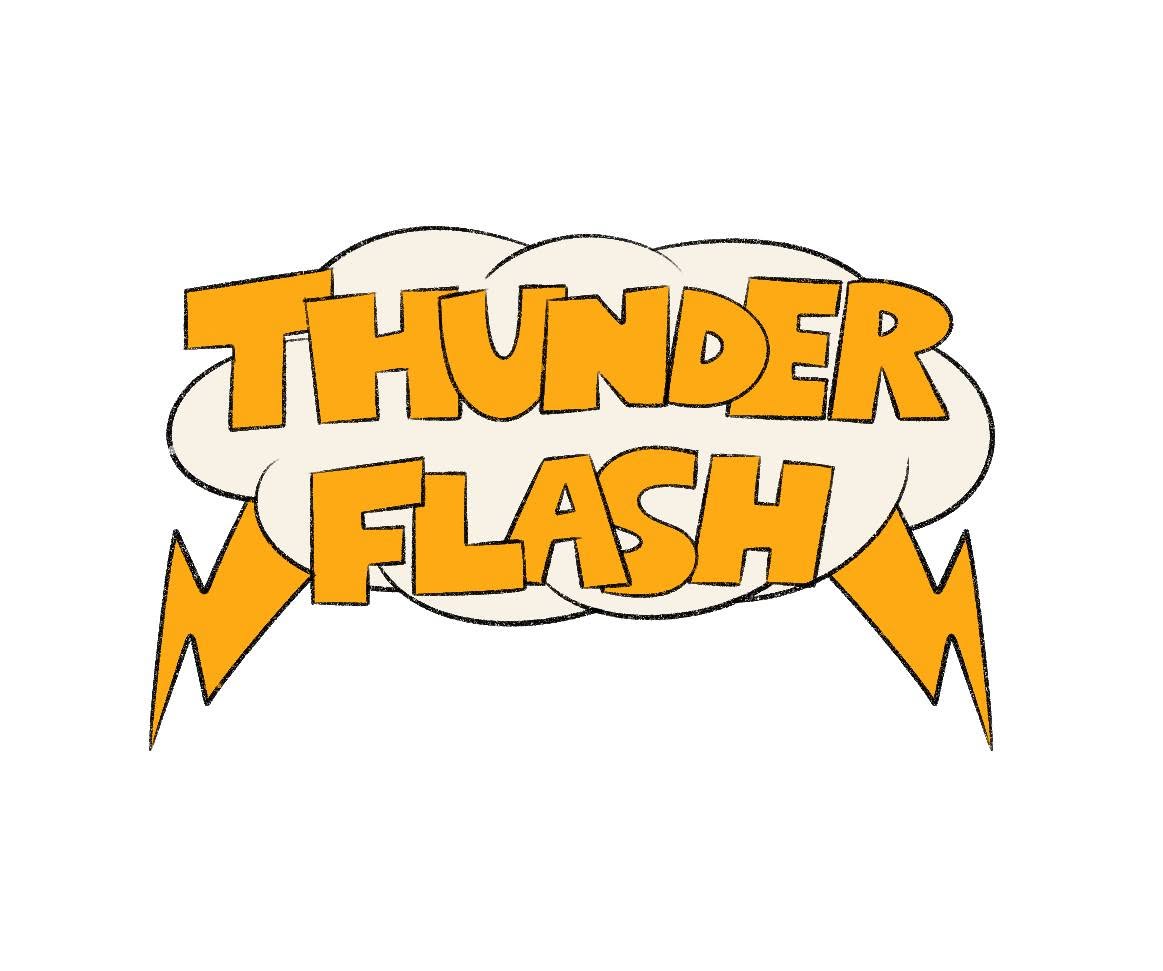 Logo for Thunder Flash Hot Sauce