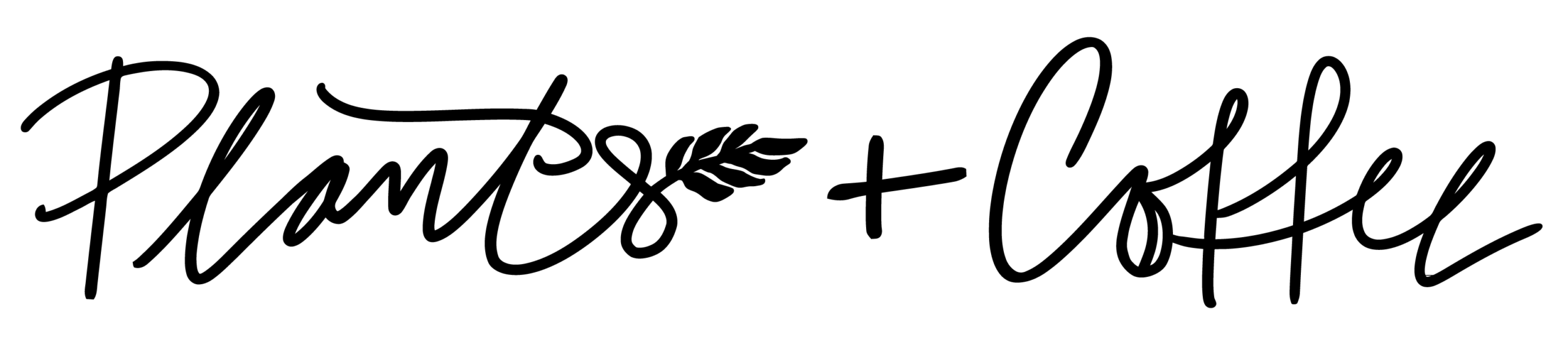 Logo for Plants + Coffee