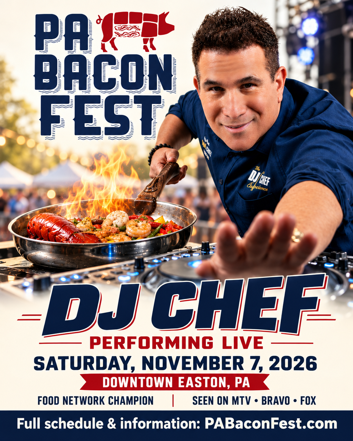 Logo for DJ Chef Cooking Demo